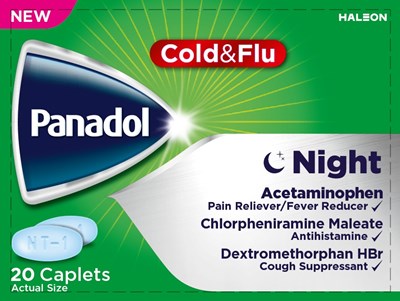 Panadol Cold And Flu Night 20 Caplets (Panadol Cold And Flu Night 20 Caplets)